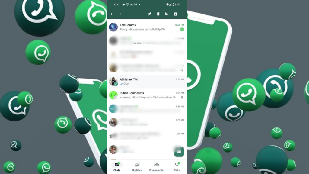 Steps to setup WhatsApp Chat Lock